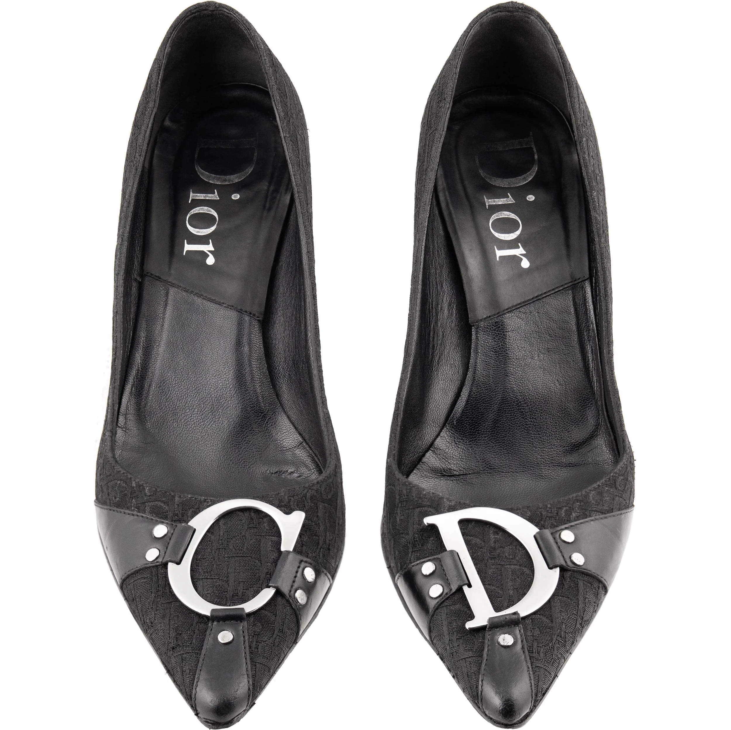 Christian Dior | Monogram Embellished Logo Heels