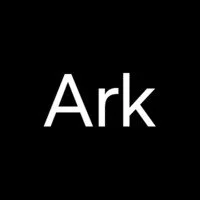 Black background with the white text 'Ark' in the center.