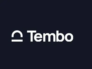 Logo on a black background.