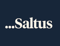 Logo with dark background and white text