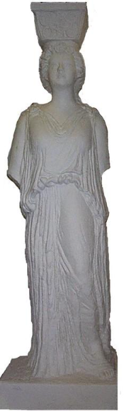 Cariatide Statue 3D.png