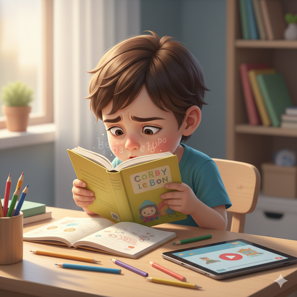 Comment repérer un trouble de convergence chez votre enfant