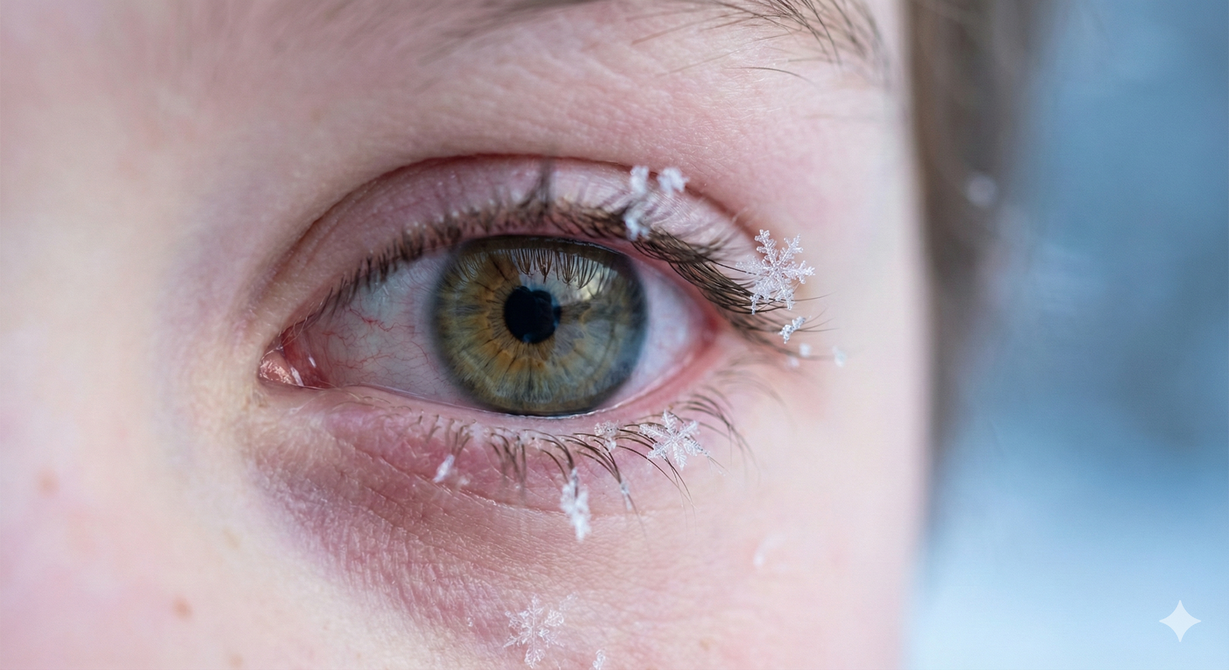 Froid &amp; Sécheresse Oculaire : Pourquoi vos yeux souffrent plus en hiver ?