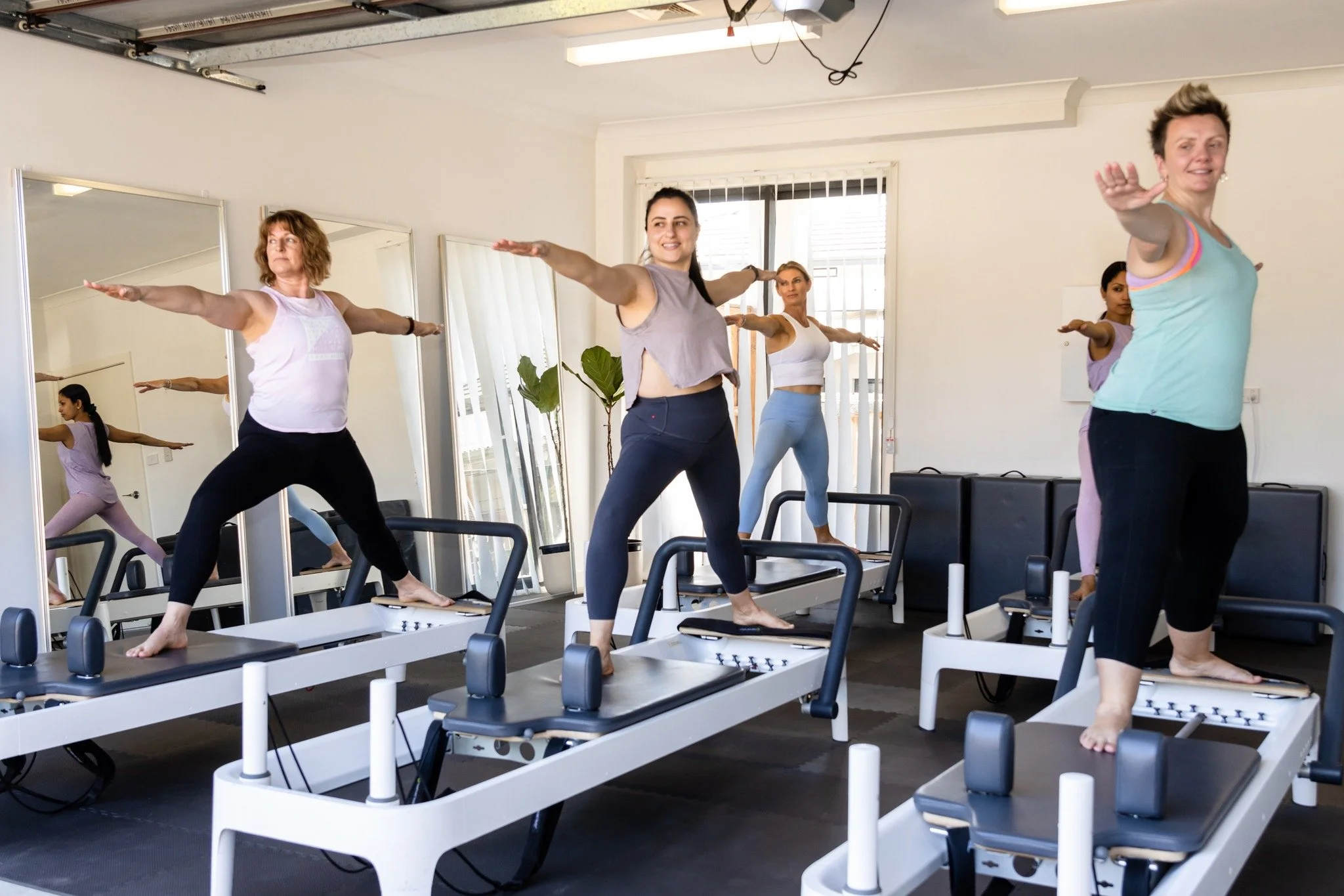 Love yoga and reformer Pilates? 

Join us as we flow into this uniquely yoga infused reformer class designed to align your mind and body whilst building deep strength, flexibility and balance. Combining the best of both worlds, this class offers a dy