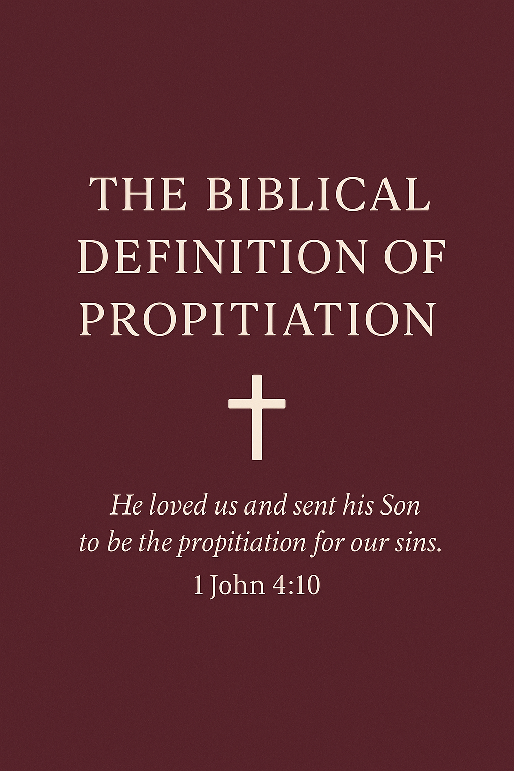 Biblical Definition of Propitiation: Understanding God’s Wrath Averted Through Christ