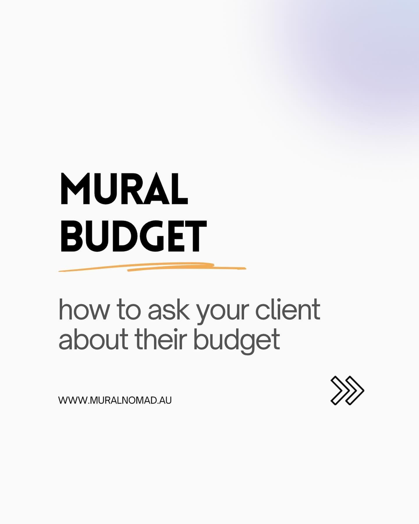 Wouldn’t it be nice to know what budget are we working with? π
π
I find that a lot of clients/potential client don’t understand we can adapt the final result to cater for most budgets. I find it useful explaining the process and the mai