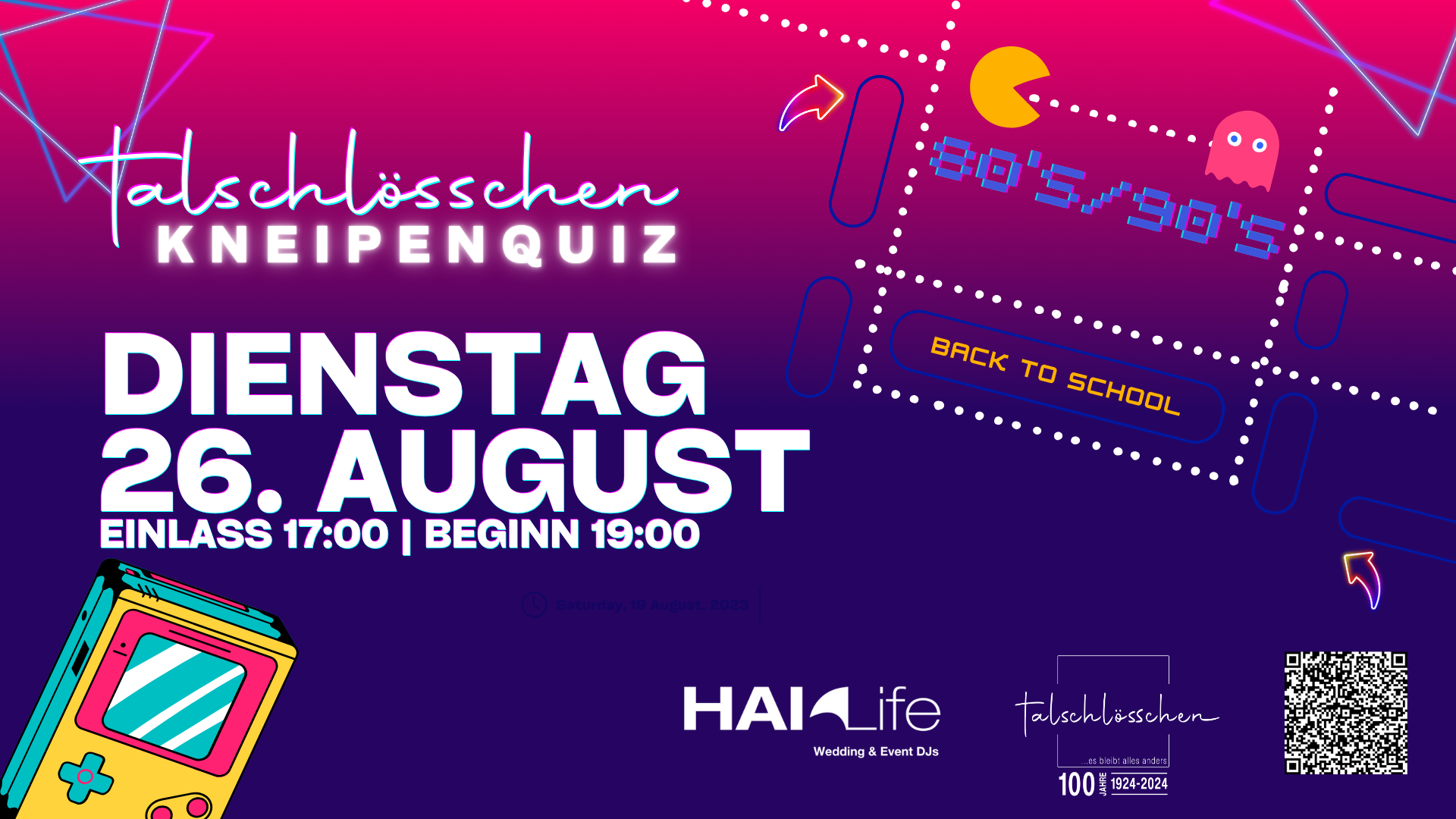 Kneipenquiz 80's/90's Edition