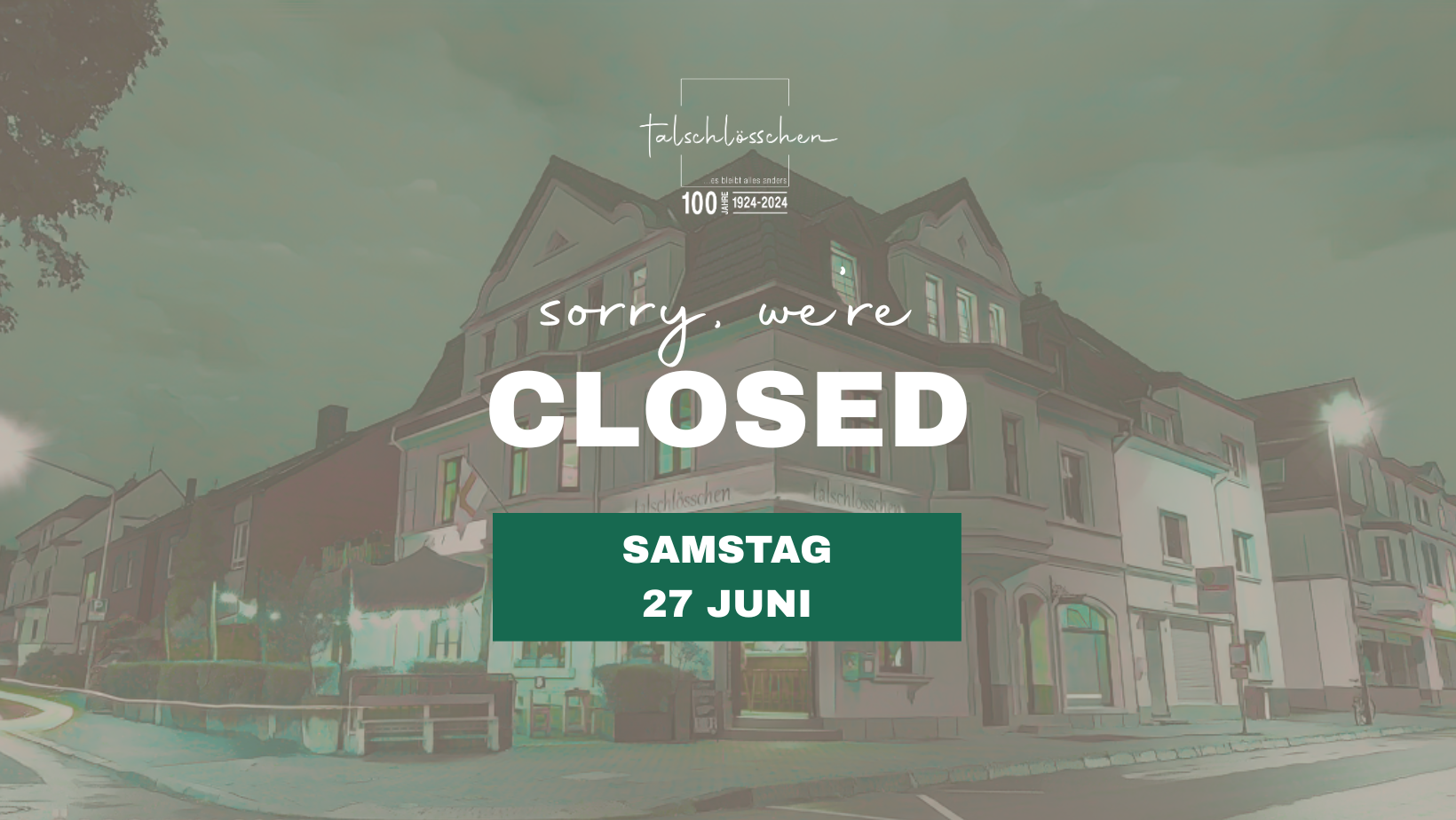 Geschlossene Gesellschaft