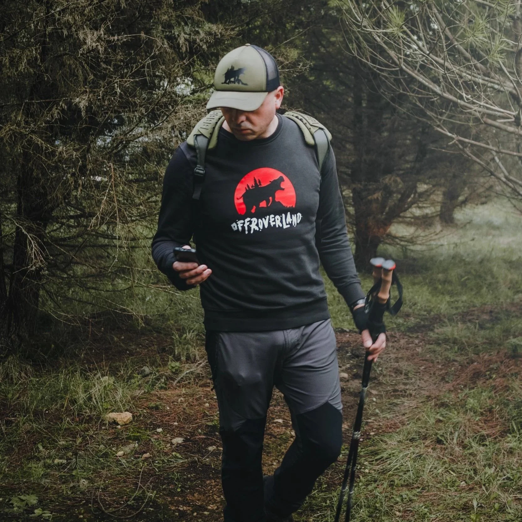 Black Hippo 2.0 Sweatshirt