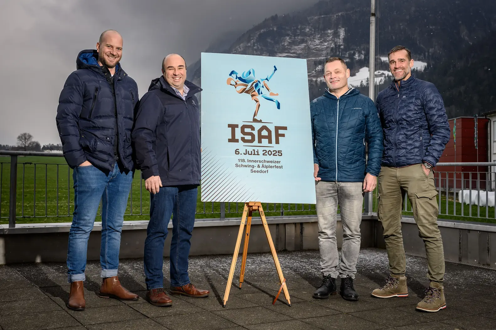 Das neue Logo zeigt zwei Schwinger beim Kurzzug