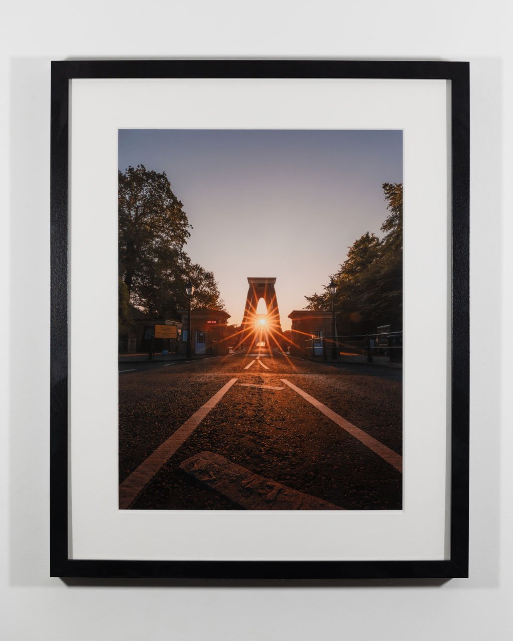 Clifton Solstice photograph elegantly framed for display