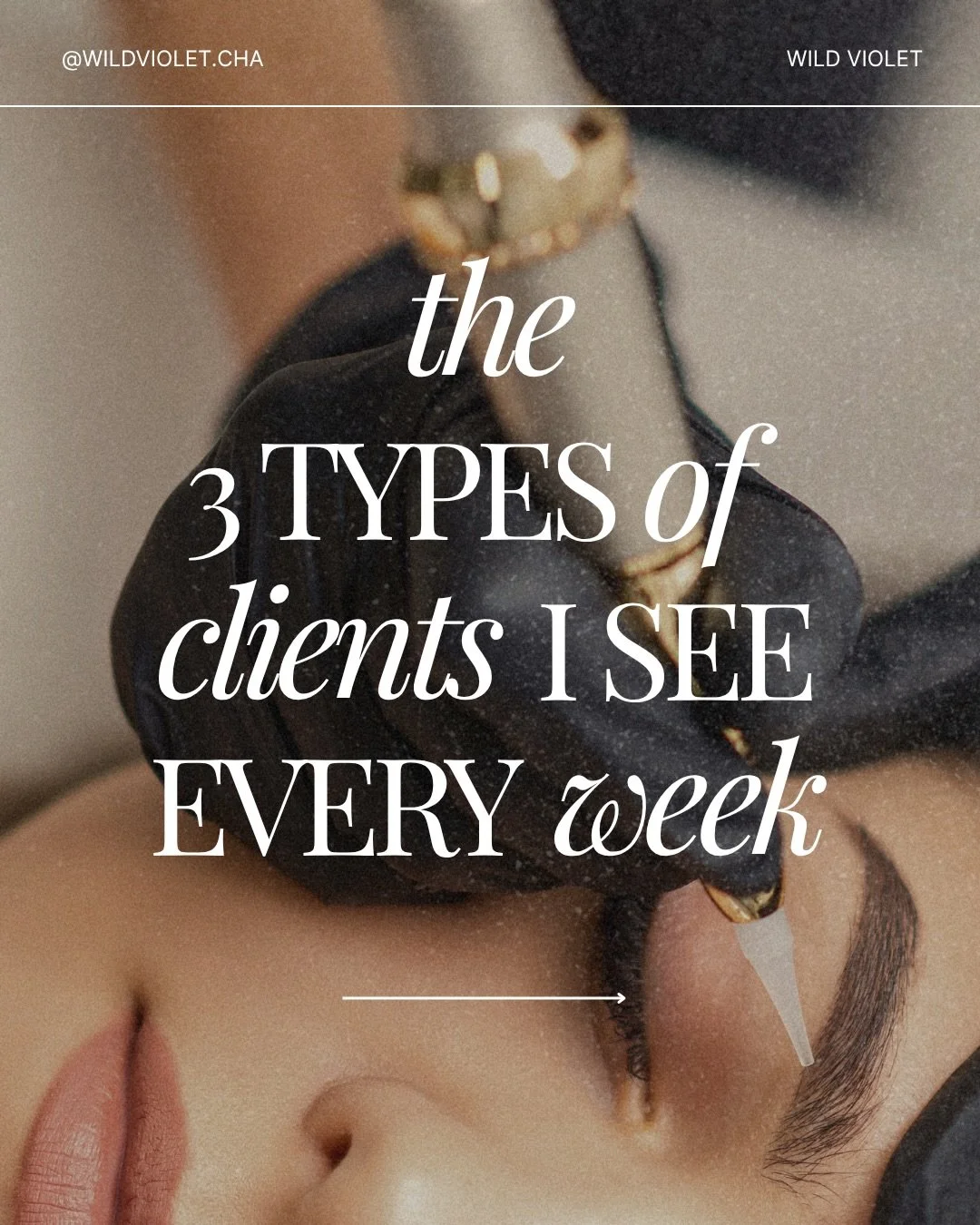 Three types of clients walk through my door every single week.

And honestly? Most people are a mix of more than one.&nbsp;

&ndash; The one who is not sure what will suit them.&nbsp;
&ndash; The one who had a bad experience and is nervous to try aga