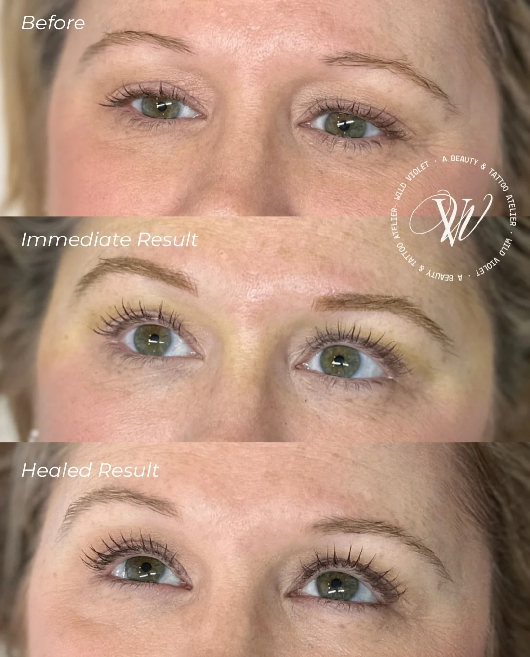 I don&rsquo;t want it to look like I have brows tattooed on.&rdquo; 🤍
This is one of the most common things I hear in consultations &mdash; and it&rsquo;s exactly what we built this result around.

This client came in with very thin, natural brows a