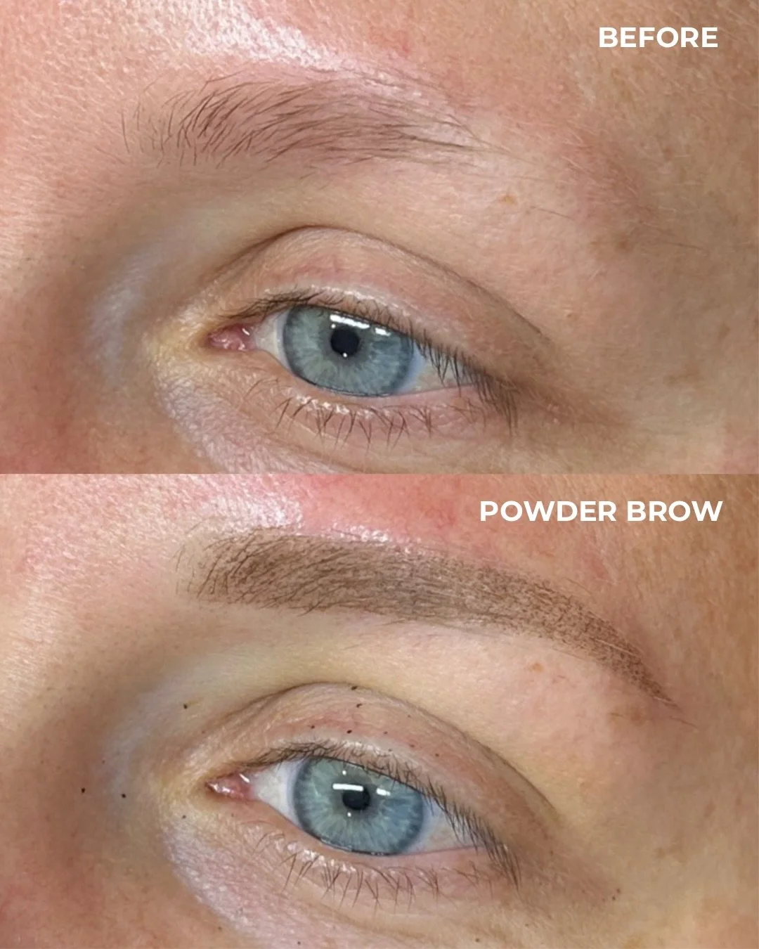 Powder brows are so underrated 😍👏🏼

Only one spot left in September &mdash; October is already filling up fast, don&rsquo;t sleep on grabbing your spot!

&bull;Book online: link in bio
&bull;Questions? Text/call (423)373-4769
&bull;Wild Violet Bea
