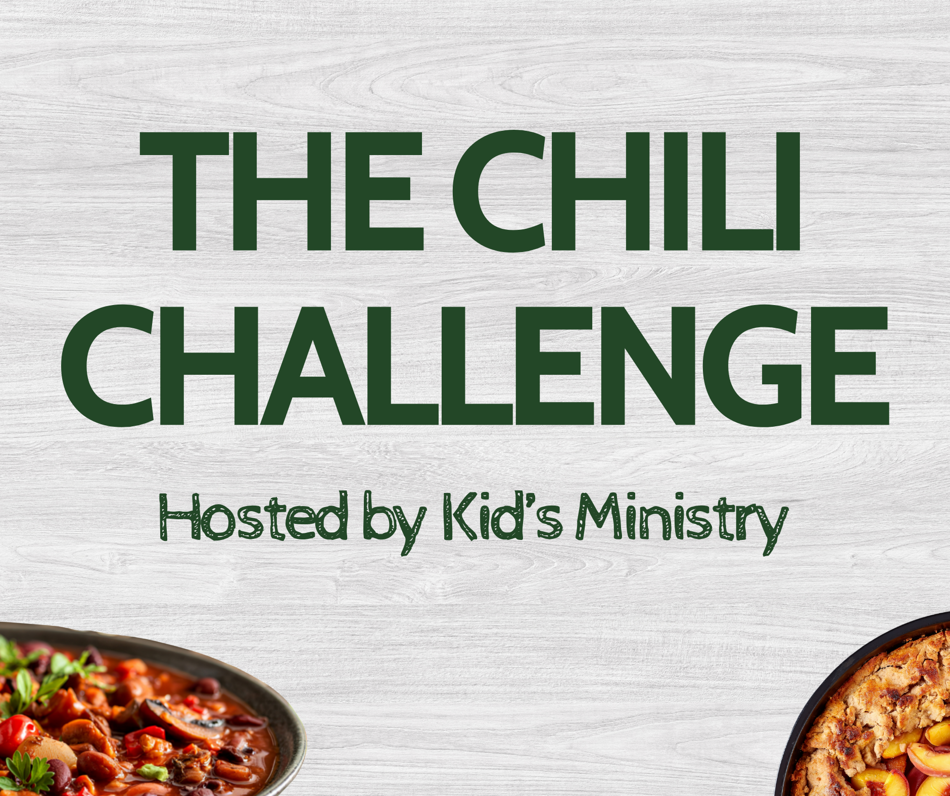 Chili Challenge and Cobbler Cook-Off