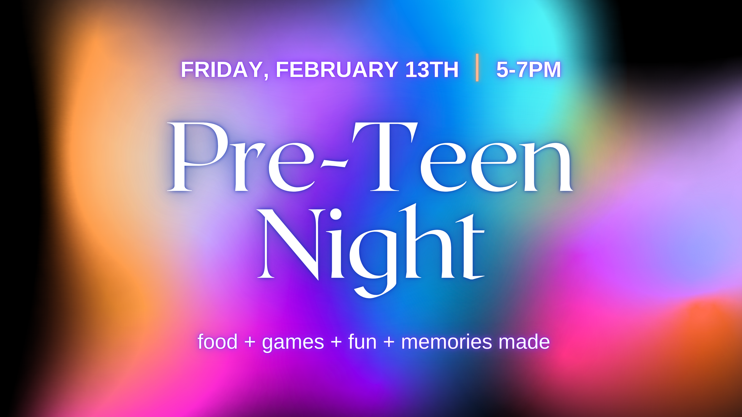 Pre-Teen Night