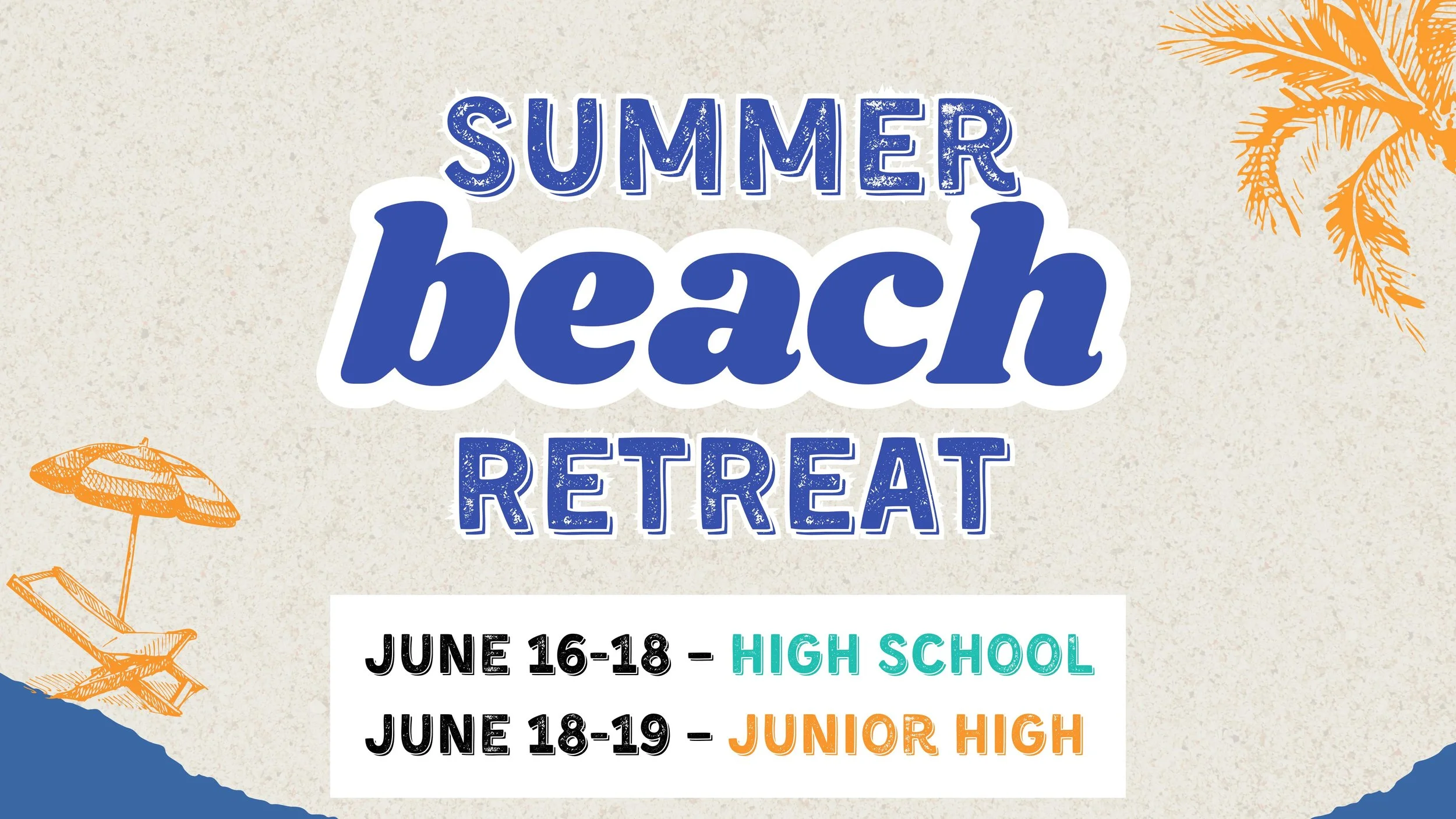 Youth Summer Beach Retreats