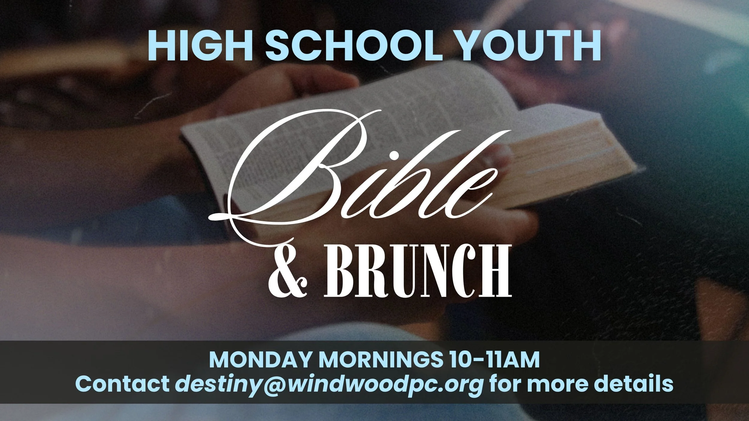 High School Bible & Brunch