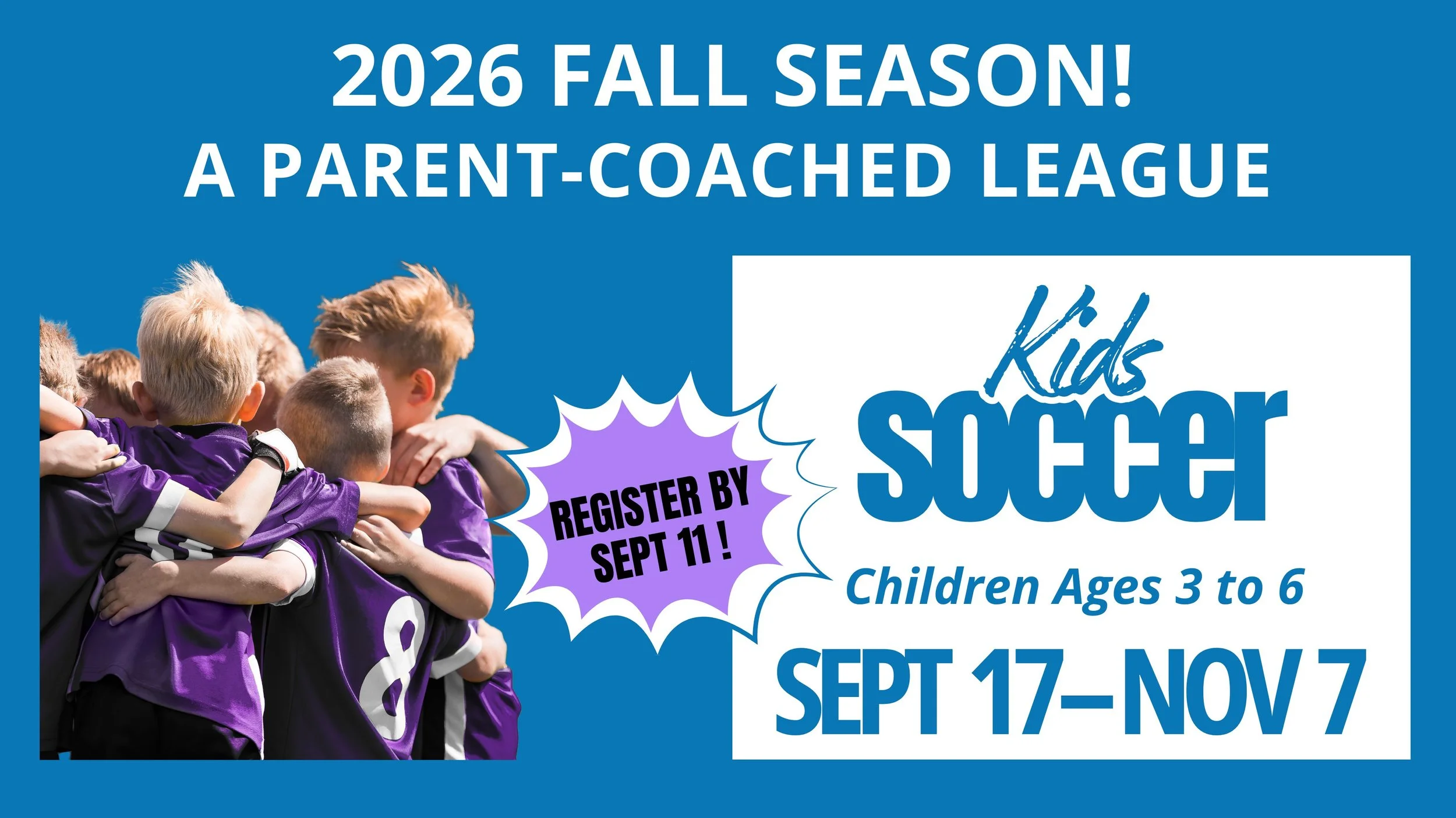 Kids Soccer - A Parent-Coached League