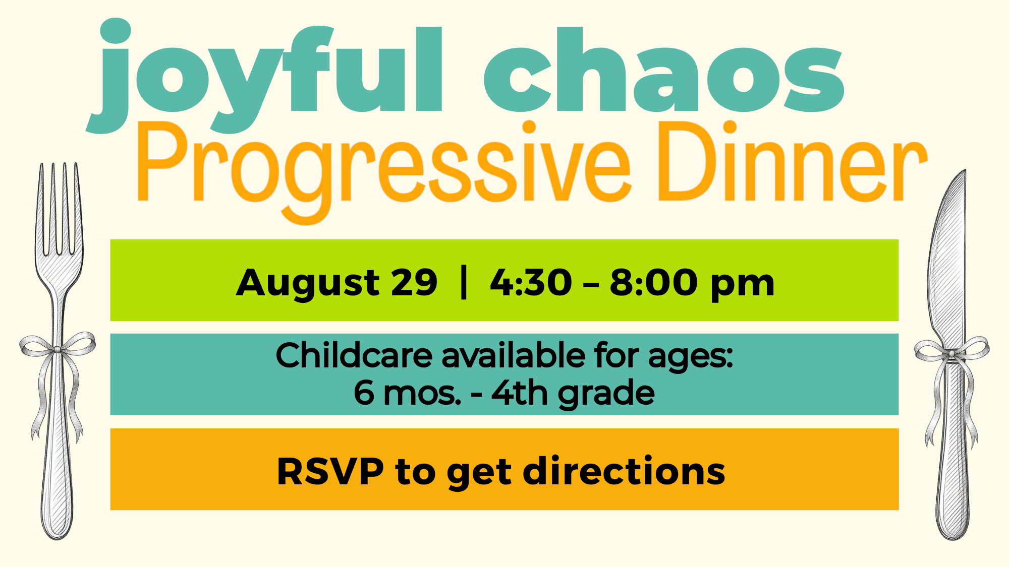 Joyful Chaos | Progressive Dinner