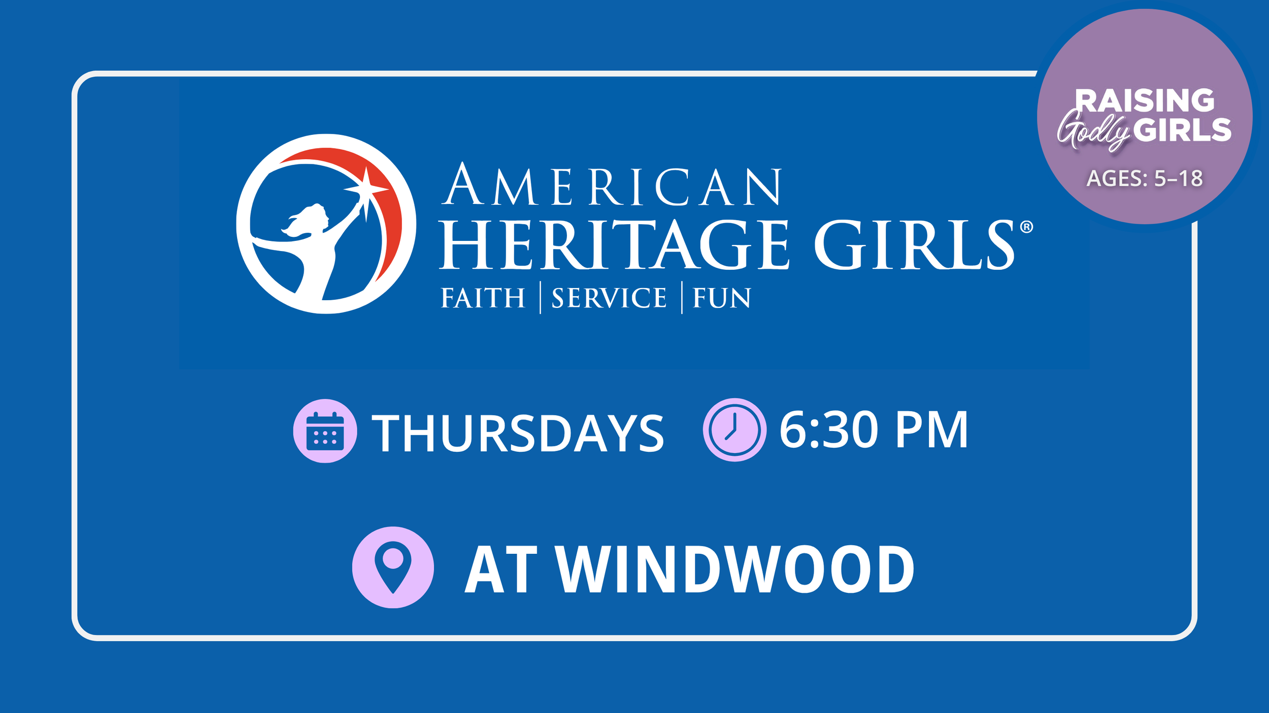 AHG — American Heritage Girls