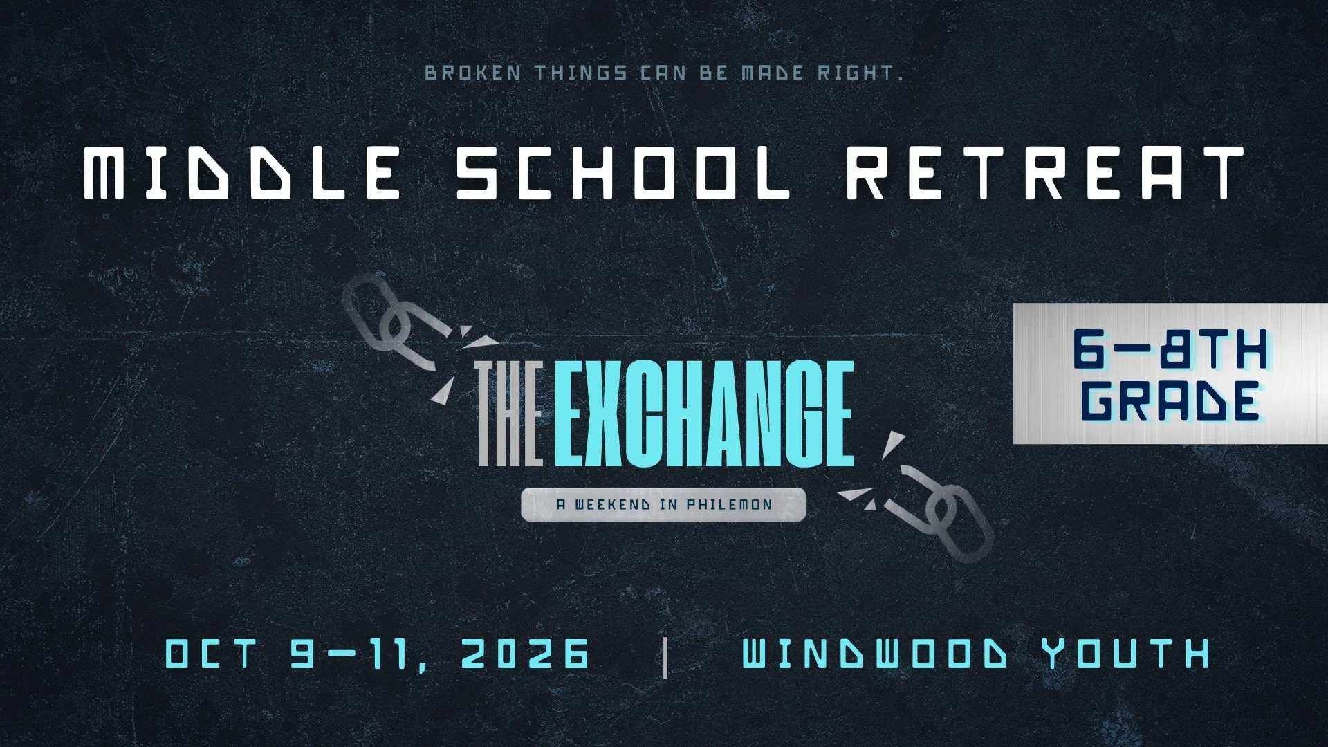 Middle School Retreat