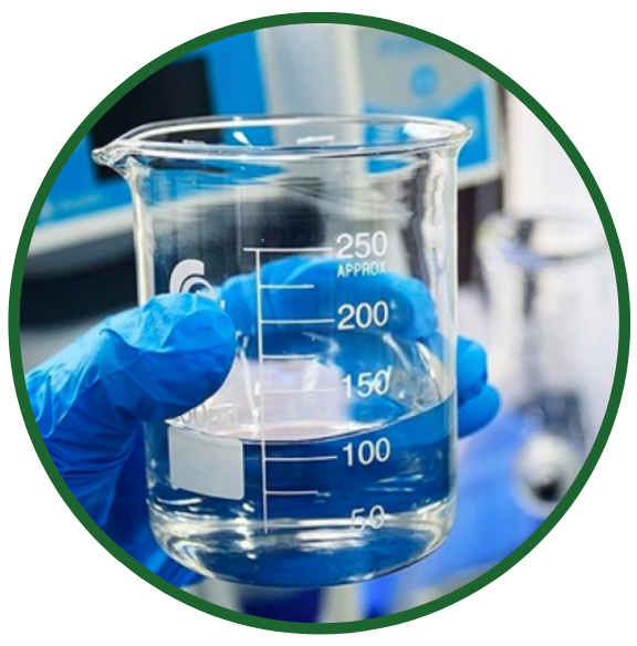 Recovered solvents being returned to production processes or sold for reuse
