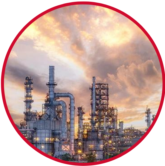 Flowchart step showing solvents entering industrial manufacturing processes