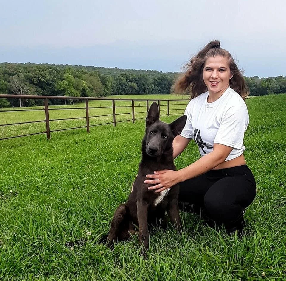 Gunsmoke (Retired King) as a youngster