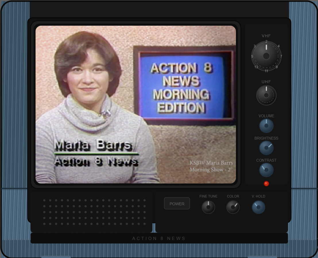 Maria Barrs Action 8 News Clip still