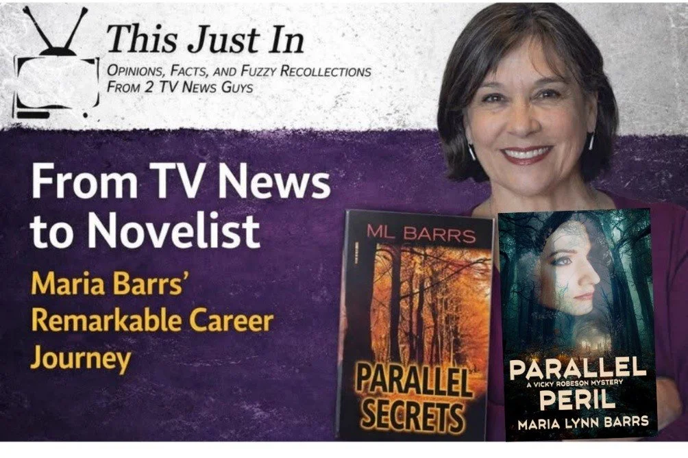 Author Maria Lynn Barrs appeared on podcast This Just In