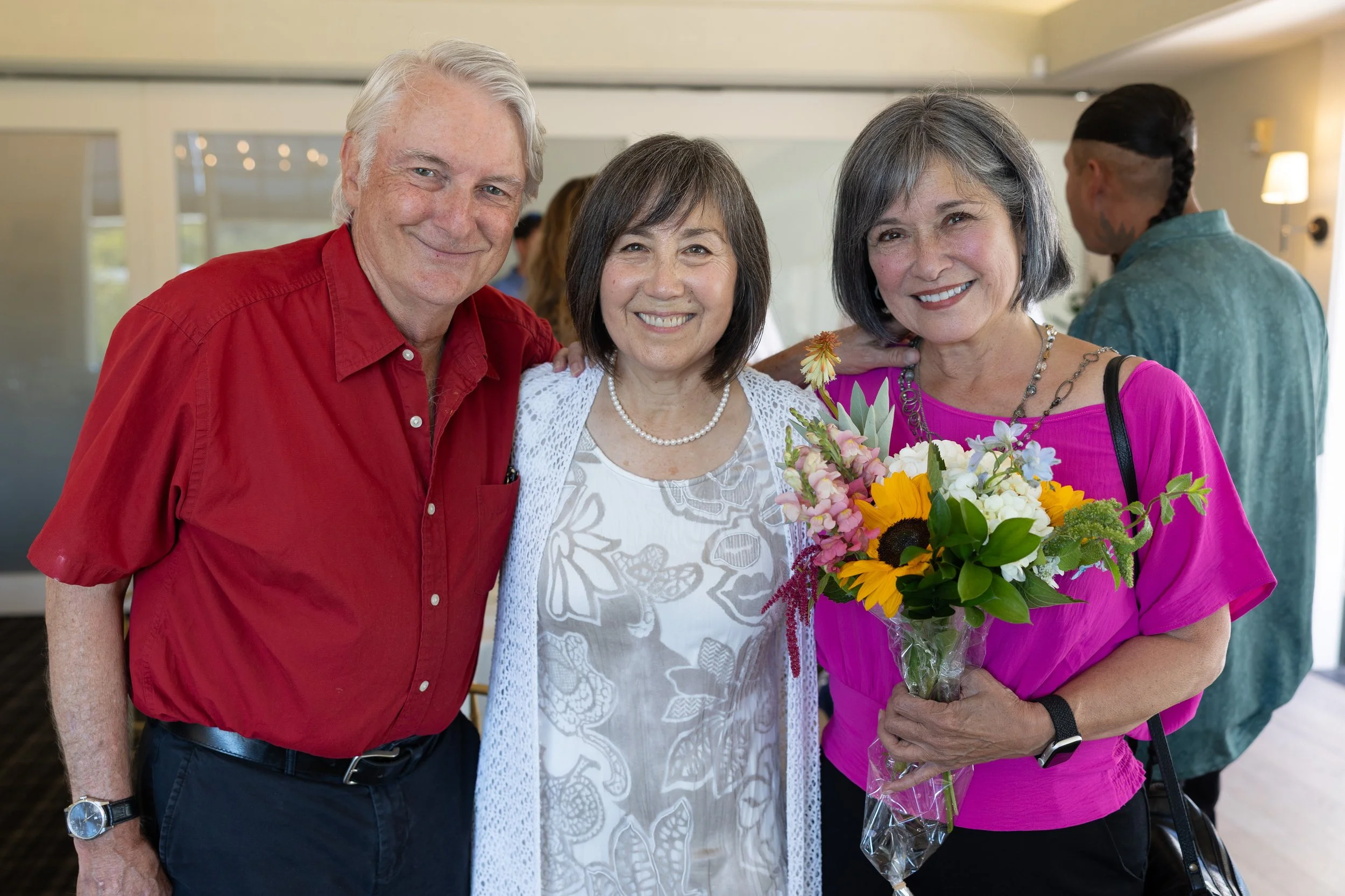 Author Maria Lynn Barrs celebrates her friend's 70th birthday.