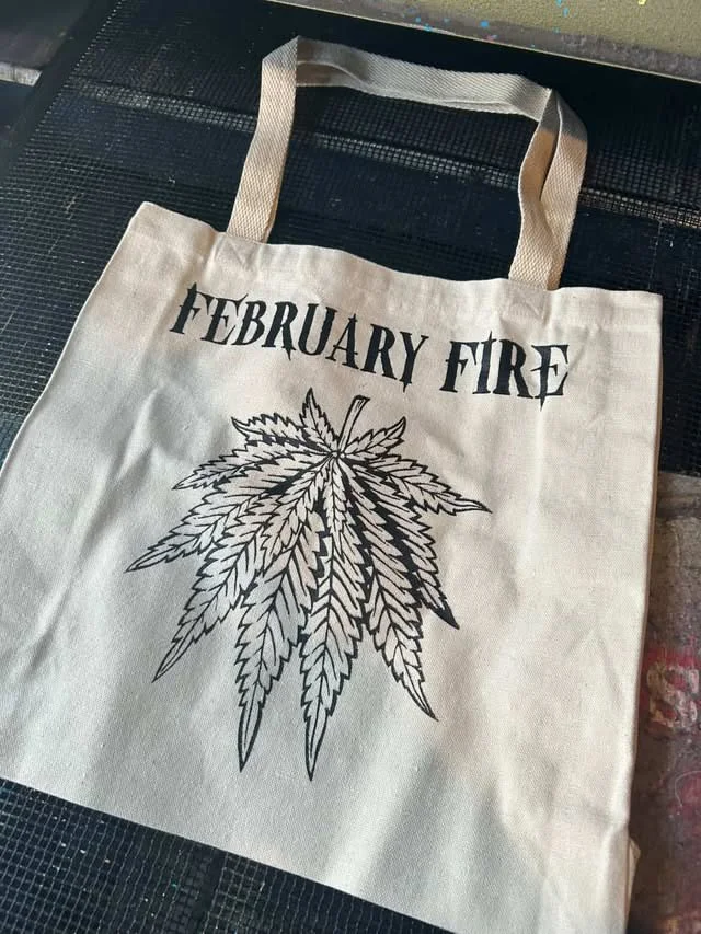 February Fire Tote Bag