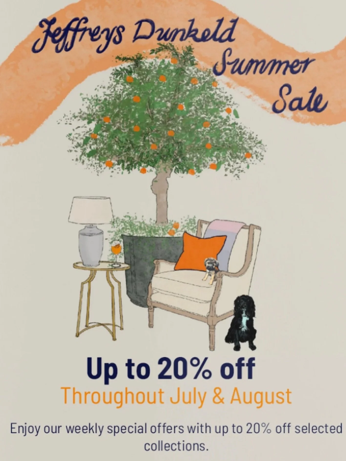 With our 20% off all products coming to an end this weekend! We&rsquo;ll announce our weekly offers on Sundays on social media and email! Keep an eye out to see what promotions we have on throughout July and August! 

Looking for a new sofa? Topping 