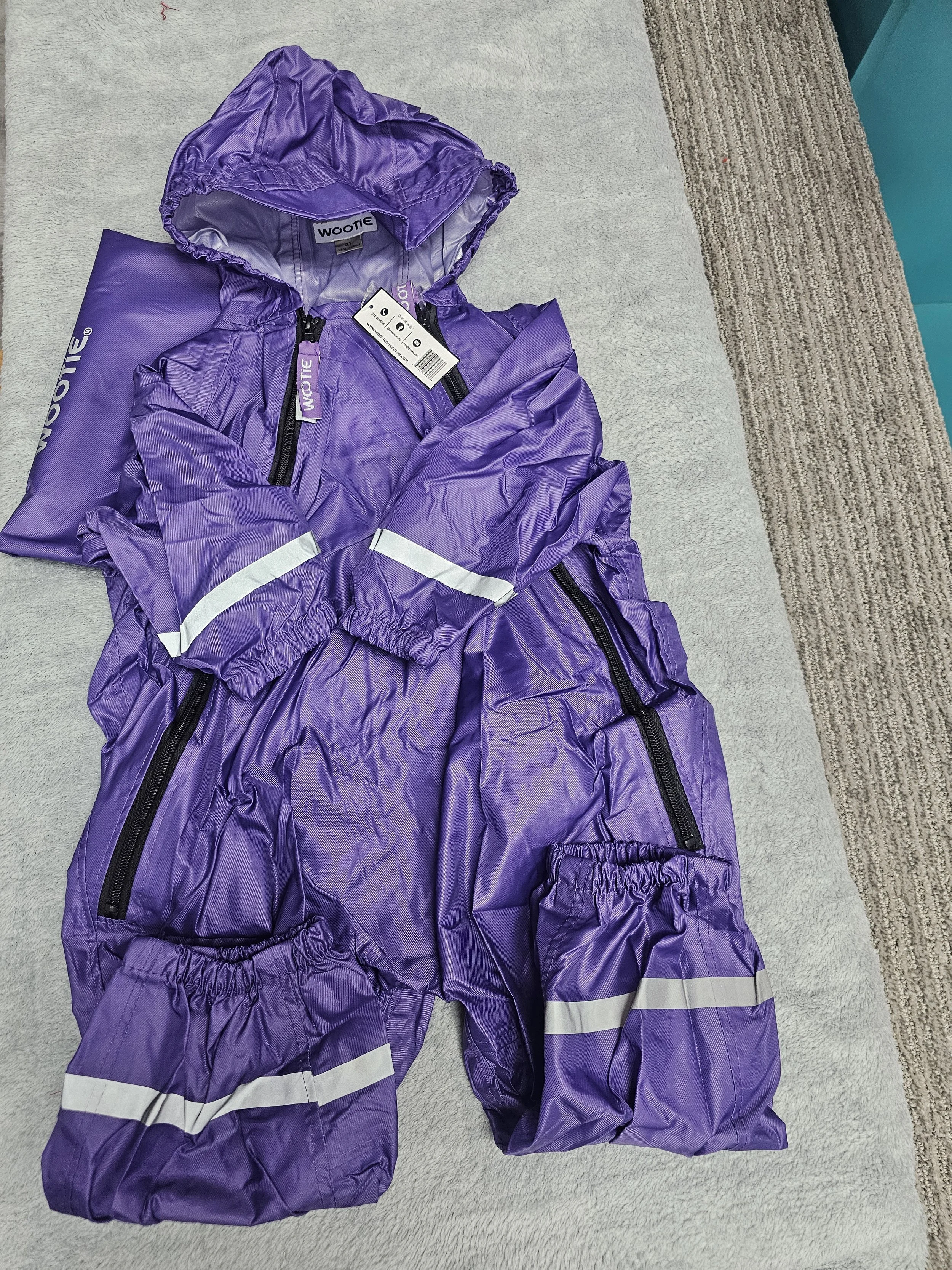 Wootie Waterproof Rain Suit 2T