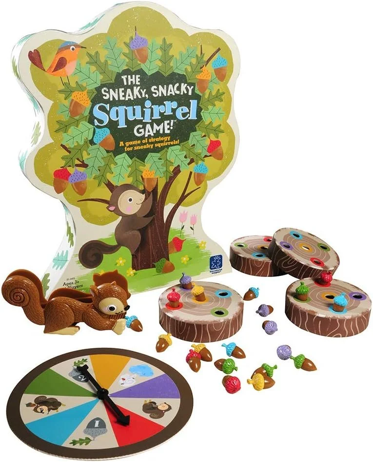 The Sneaky, Snacky Squirrel Game for Play Therapy with Kids