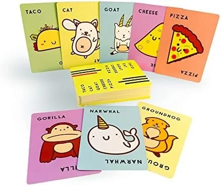 Taco Cat Goat Cheese Pizza Game for Play Therapy with Kids