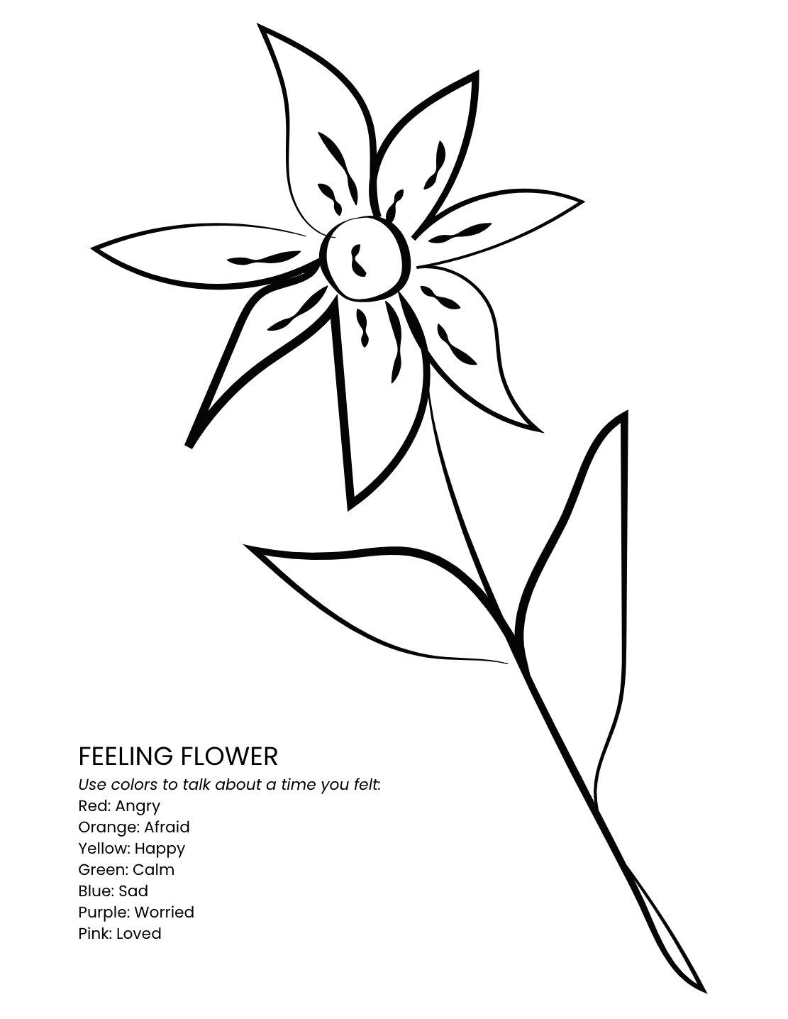 Feelings Flower