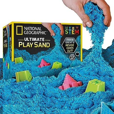 Kinetic Sand for Sensory Play Therapy with Kids