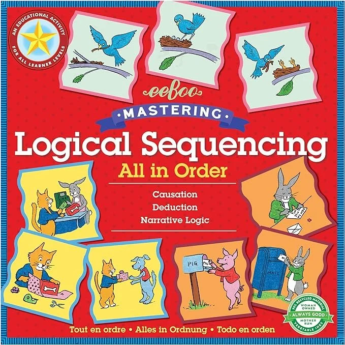 Logical Sequencing Cards for Play Therapy with Kids