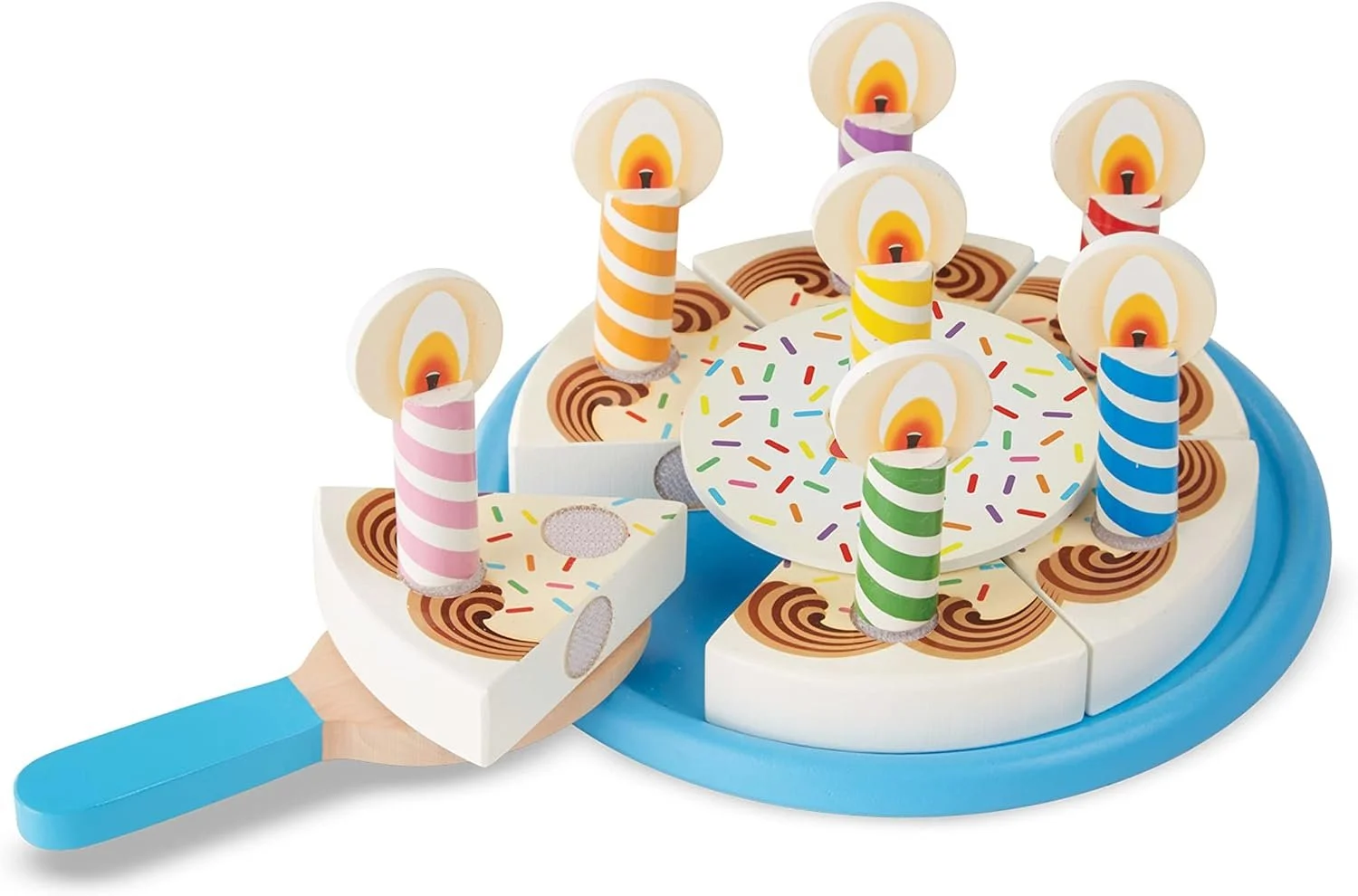 Wooden Birthday Cake Toy 