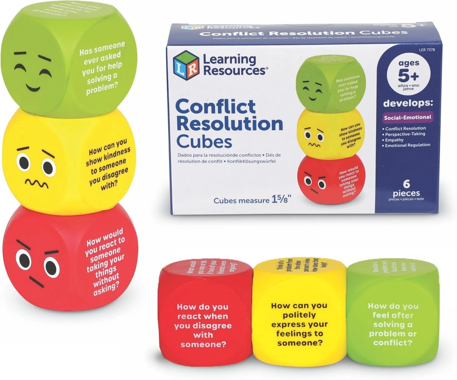 Conflict Resolution Cubes for Therapy with Kids