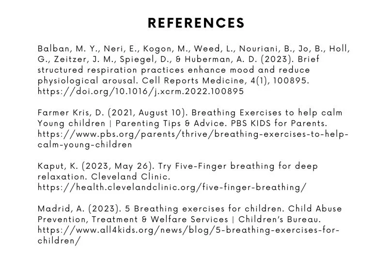 Calm Down Breathing Techniques for Kids — Child Therapy Guide