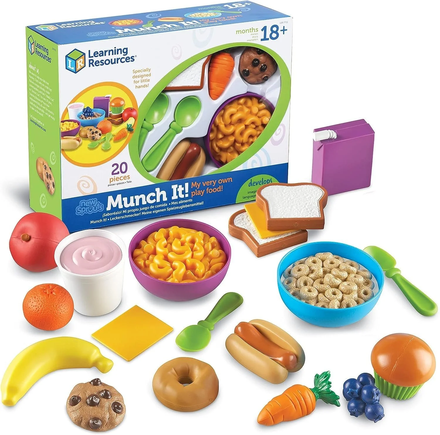 Familiar Play Food for Play Therapy with Kids