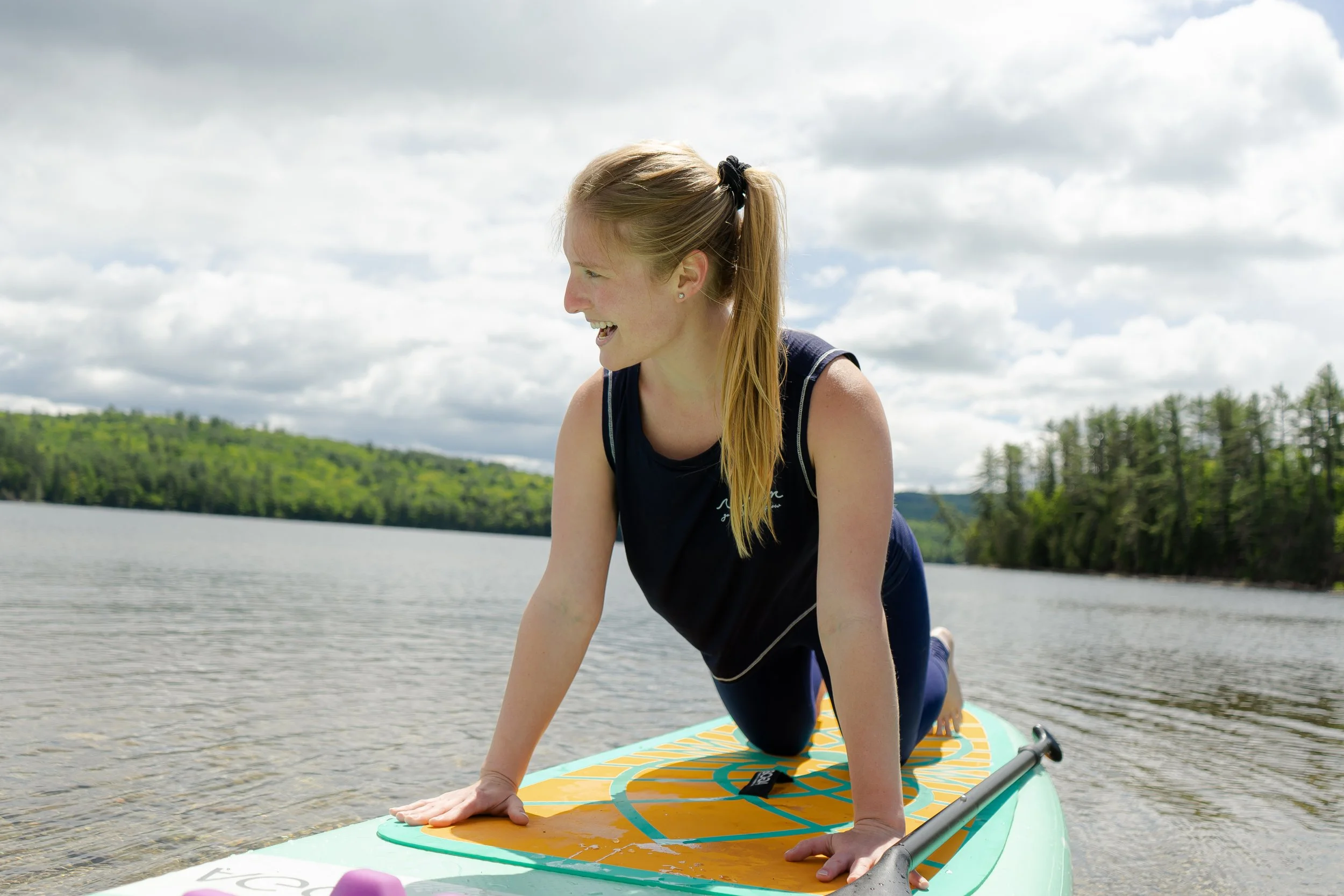Paddleboard Pilates with Vanessa