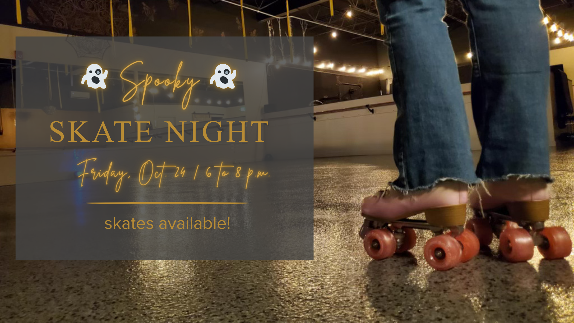 👻 Spooky 👻 Skate Night @ Studium