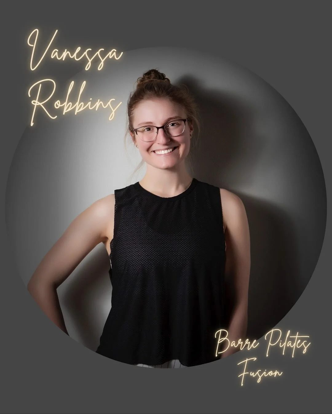 Our next Spotlight is on our fusion barre babe, Vanessa! Vanessa teaches evenings for those after work schedules! ✨ swipe! &mdash;&gt;
