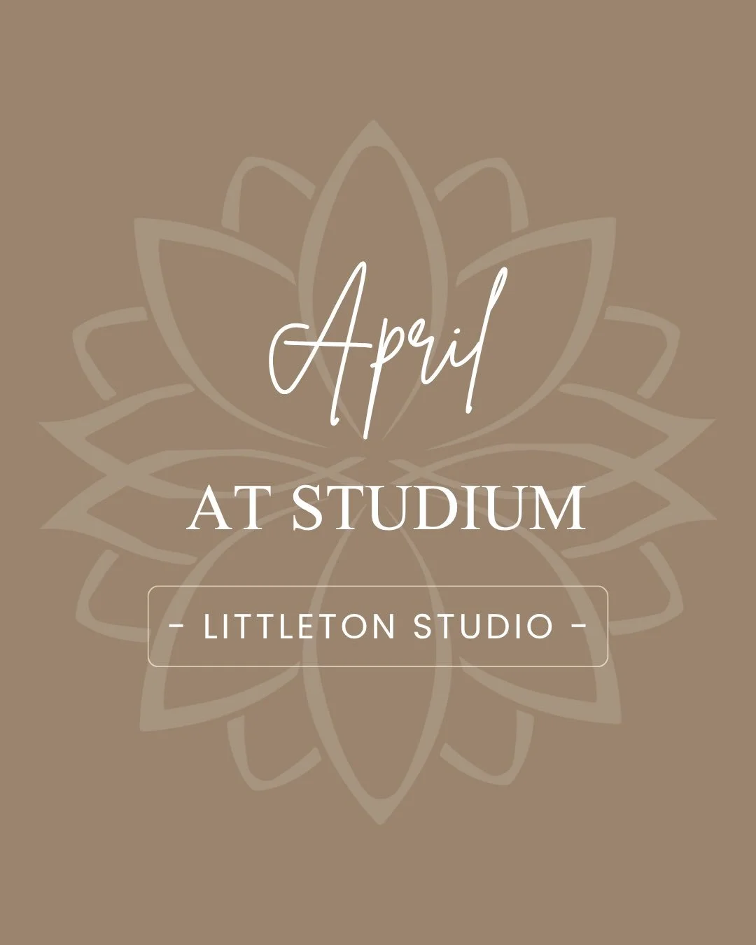 April at the Littleton Studio.

Instructor changes *and* three new 3 p.m. classes - all FREE!

Join us in the Danville or Littleton Studio for Free @ 3, when all all of our 3 p.m. classes are free. Invite your friends or get back into the rhythm of m