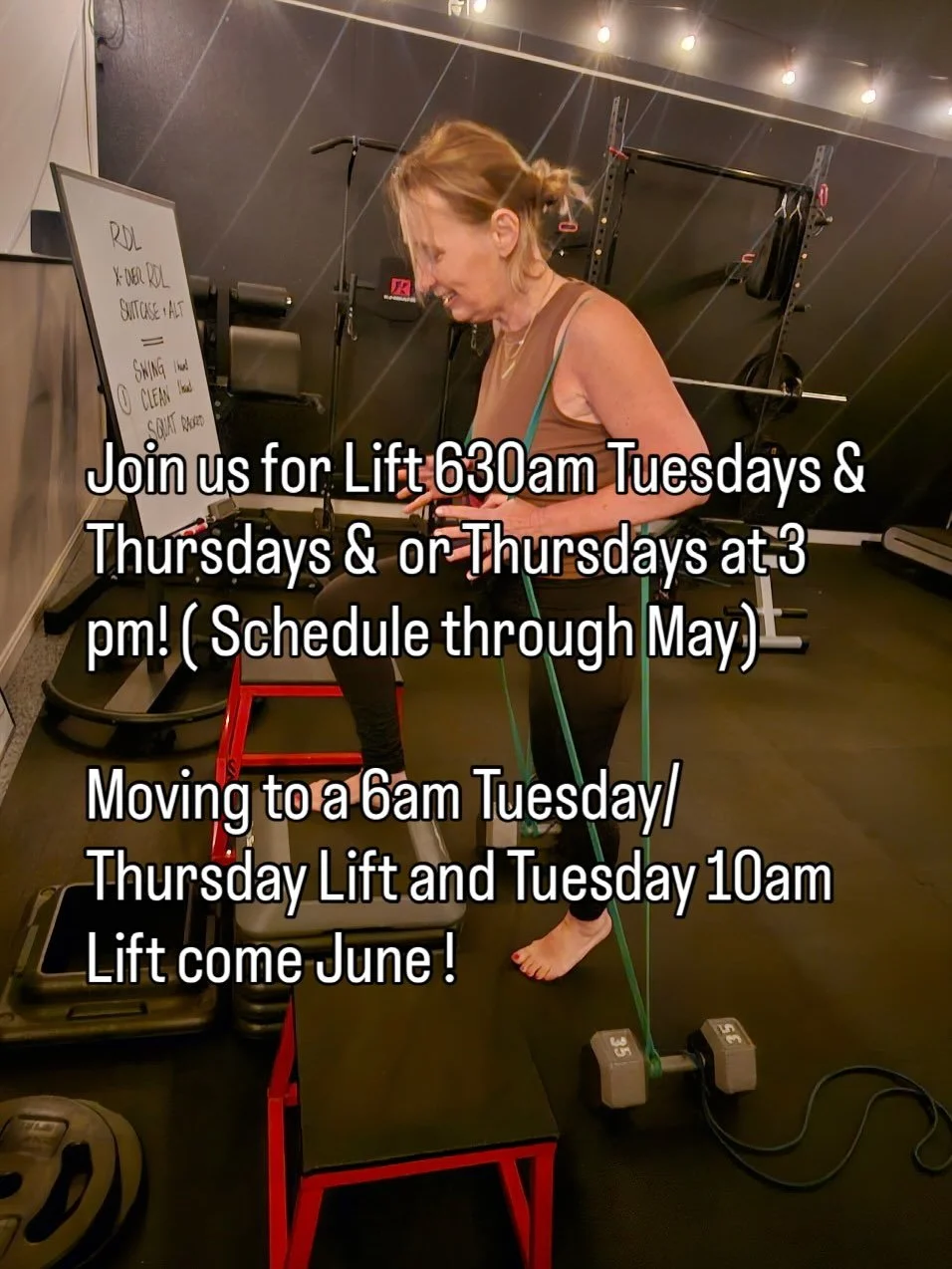 Come join us in the Littleton Studio for Lift classes! Currently at 630 am Tuesday &amp; Thursdays &amp; 3 pm Thursdays! Steve from @peakperformance_pt_s.alberini teaches the early classes &amp; @beth_hibshman teaches the 3pm class on Thursday.
