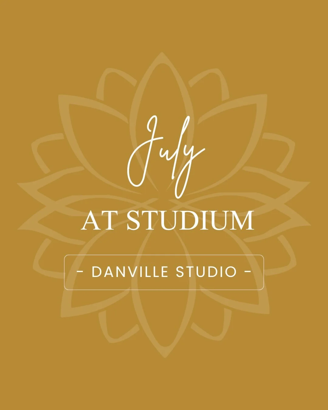 Summer is here and we&rsquo;re embracing the easy living energy with new yoga classes in Danville!

And if you check the schedule at both studios July 13th - 17th, you may see Cassie make an appearance. ;) She&rsquo;ll be teaching for Beth, so make s